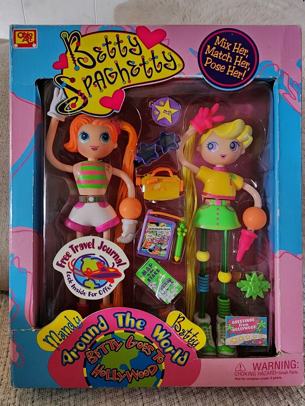 Unopened! Vintage Deadstock Betty Spaghetty and Mandy In Original Box
